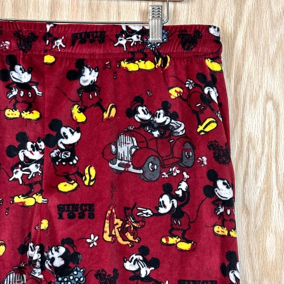 Disney Mickey & Minnie Mouse Fleece Pajama Pants NEW - Picture 5 of 7